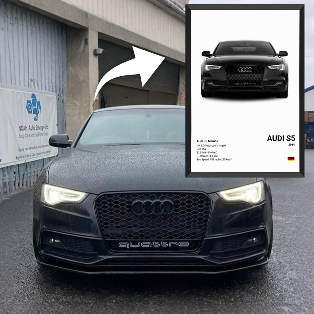 Personalized Poster Car Poster on Canvas – CARS GTWX DECO