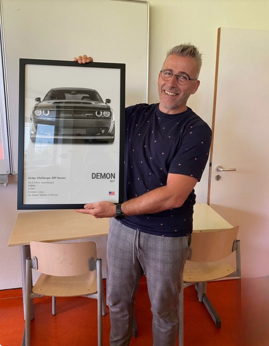 Perfect for car lovers