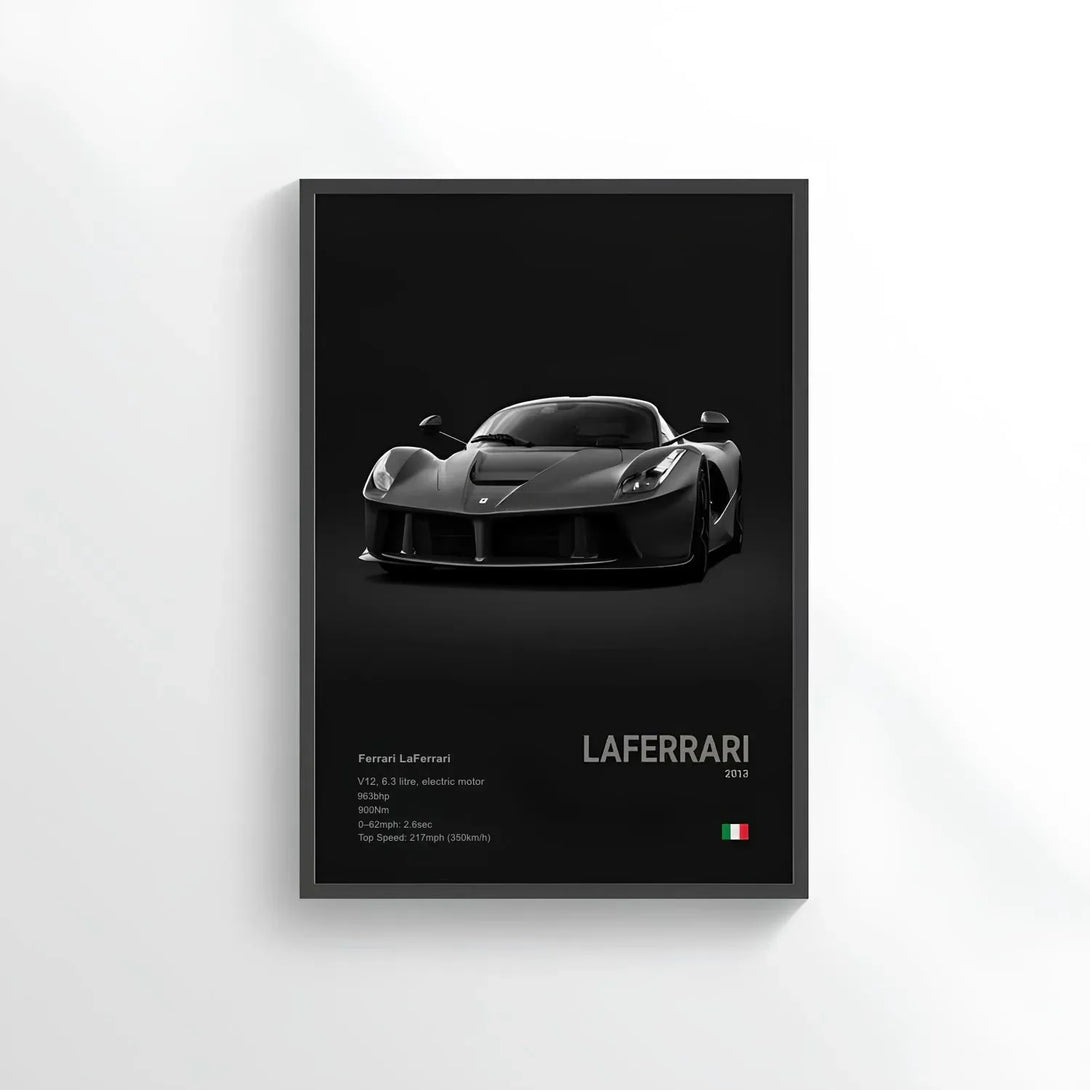 Poster Ferrari La Ferrari - CARS GTWX DECO