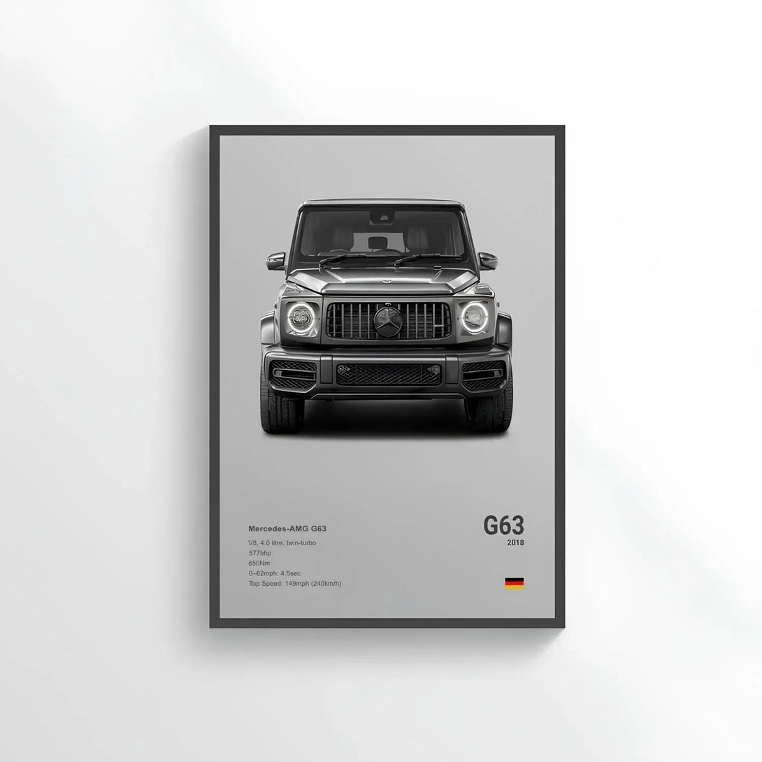 Poster Mercedes AMG G63 - CARS GTWX DECO