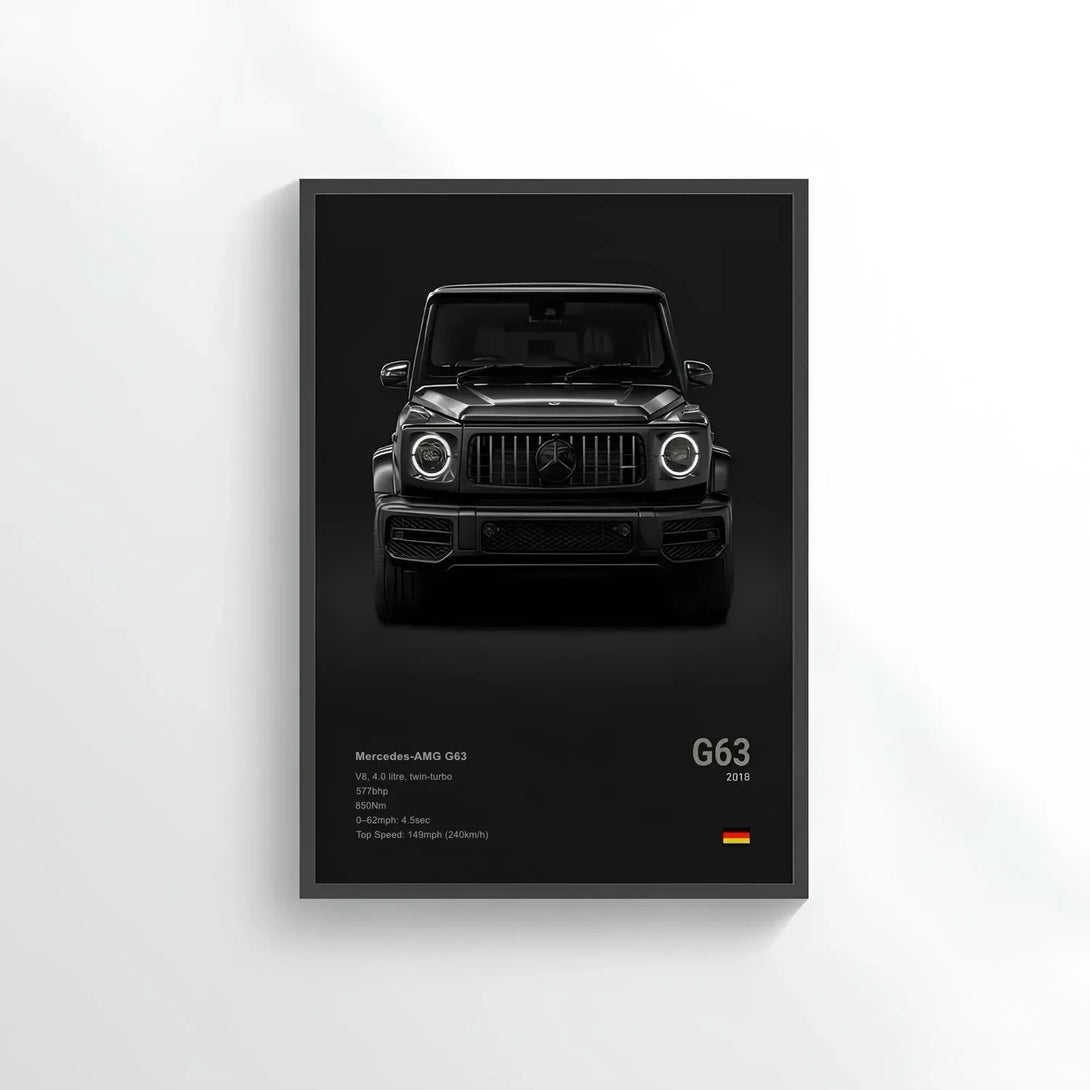 Poster Mercedes AMG G63 - CARS GTWX DECO