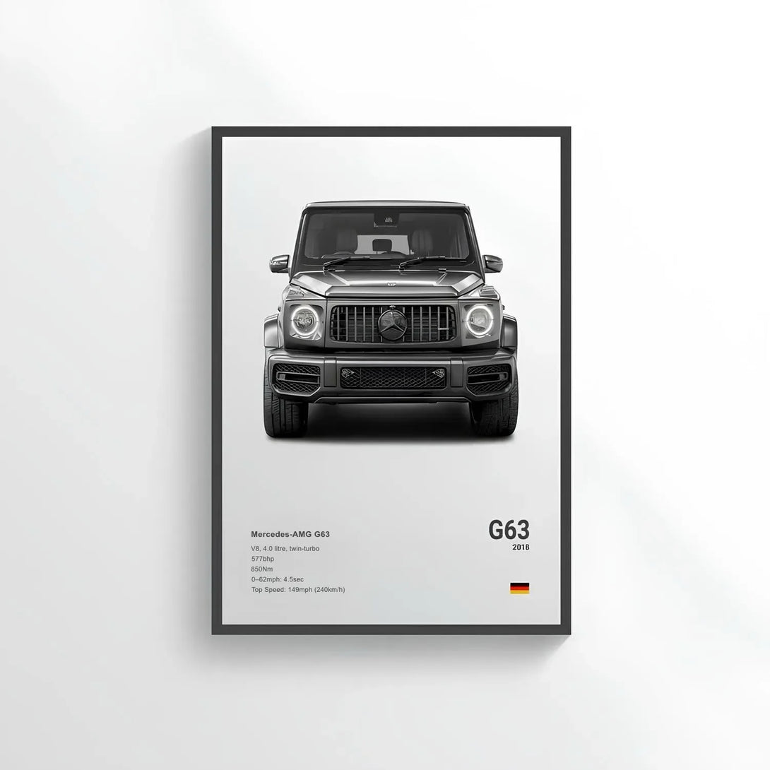 Poster Mercedes AMG G63 - CARS GTWX DECO