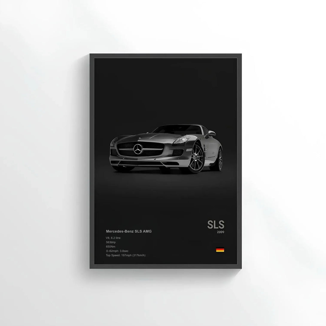 Poster Mercedes Benz SLS - CARS GTWX DECO